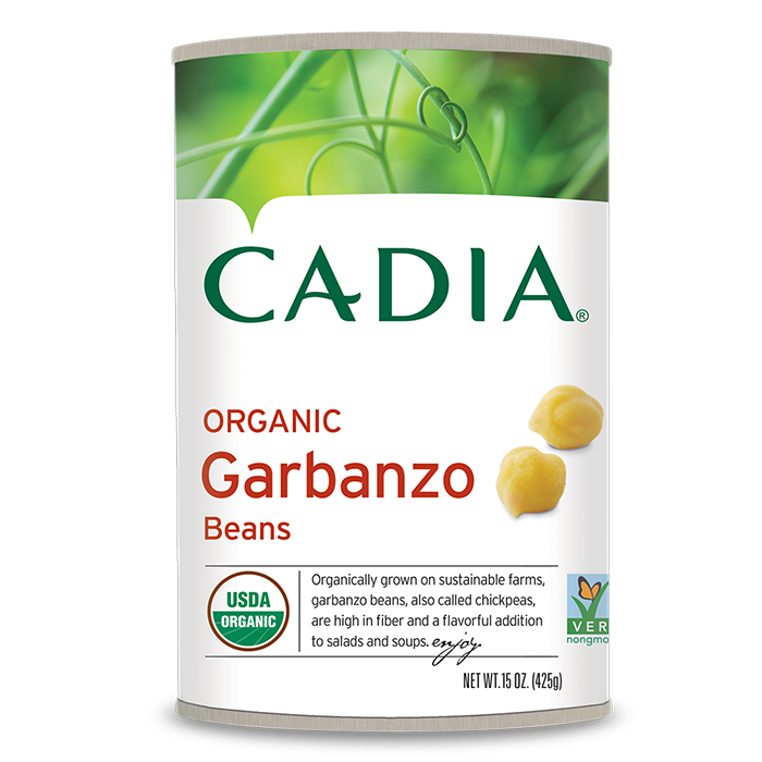 Cadia Organic Garbanzo Beans, 15 oz.