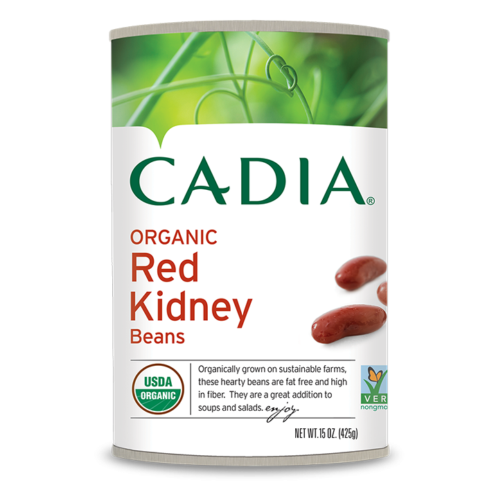 Cadia Organic Red Kidney Beans, 15 oz.