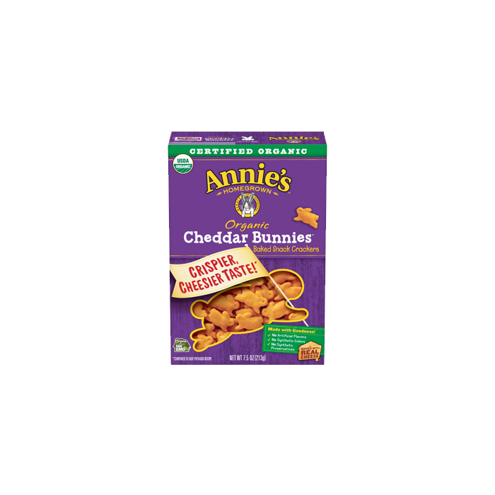 Annie's Organic Cheddar Bunnies, 7.5 oz.