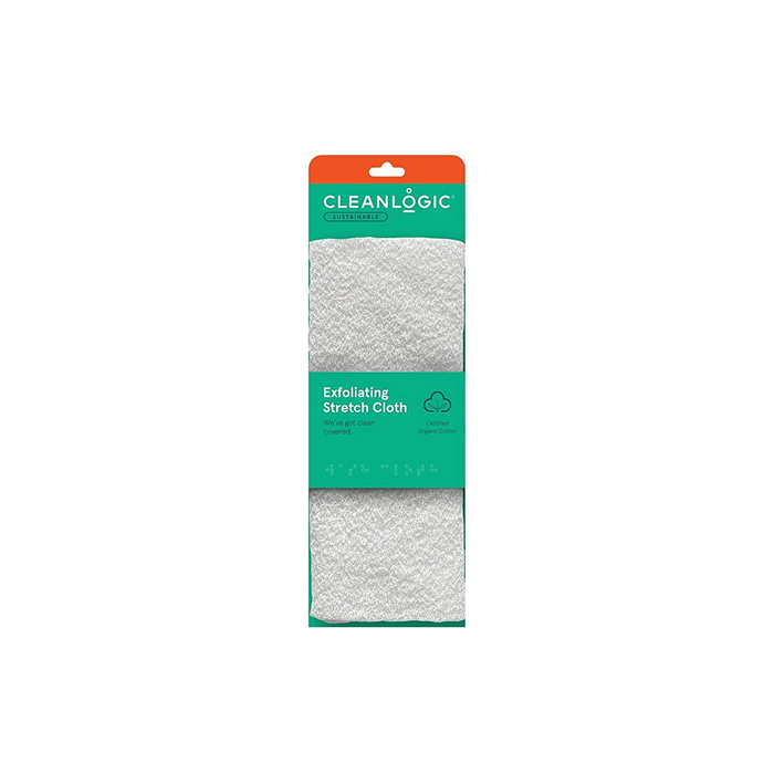 CleanLogic Exfoliating Stretch Wash Cloth, 1.3 oz.