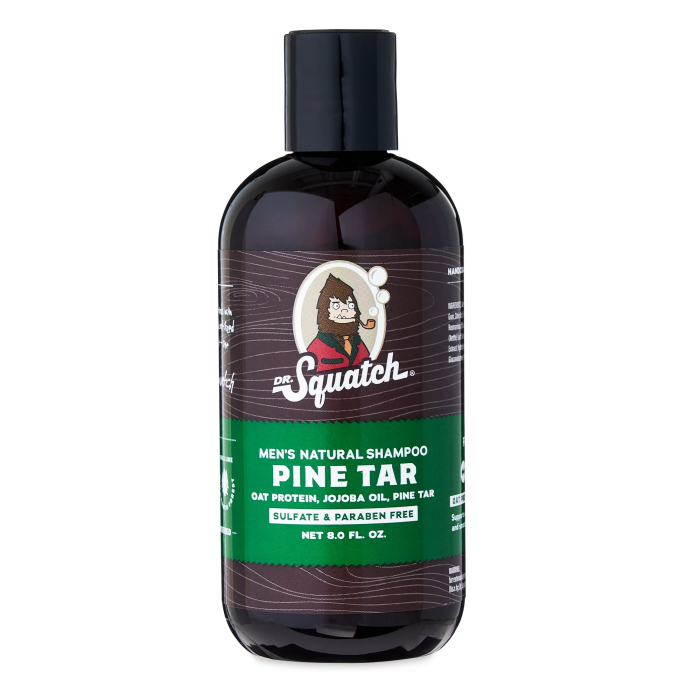 Dr. Squatch Natural Pine Tar Shampoo, 8 oz.