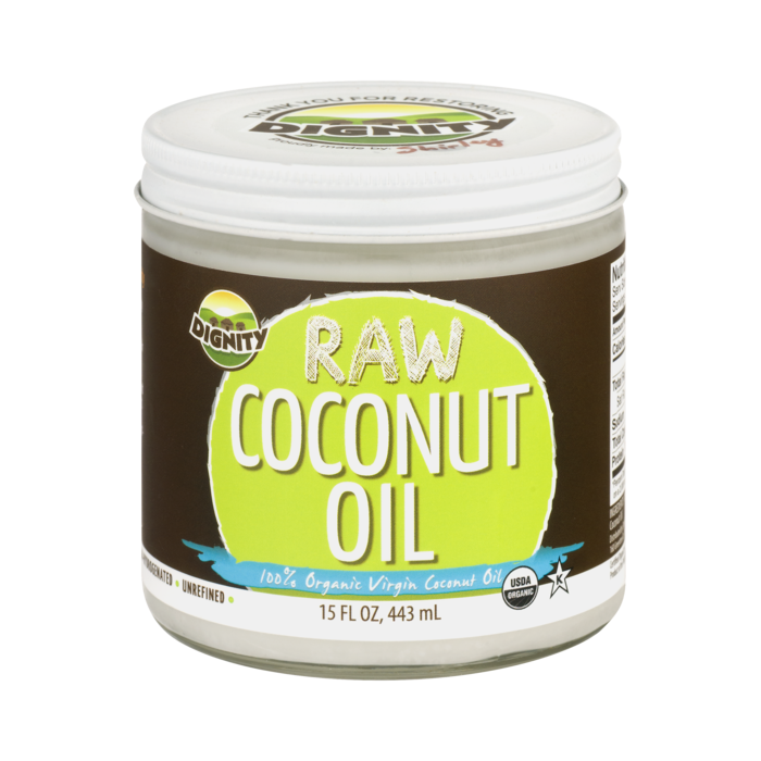 Dignity Raw Coconut Oil, 15 fl. oz.