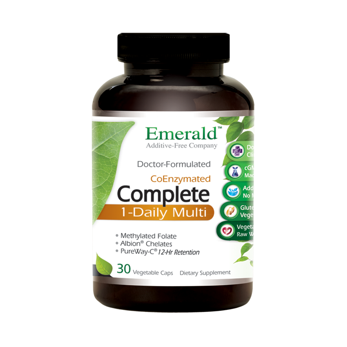 Emerald Complete 1-Daily Multi, 30 Veg Capsules 