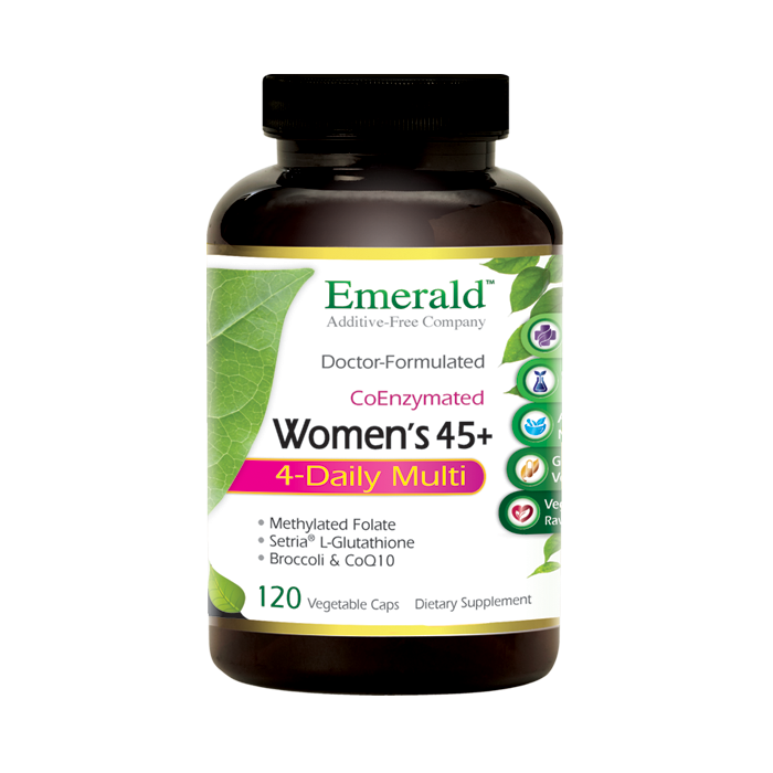 Emerald Women's 45+ Multi, 120 Veg Capsules