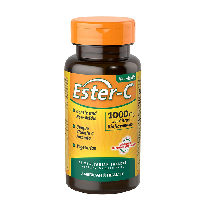 American Health Ester C 1,000 mg w/Citrus Bioflavonoids, 45 Tablets