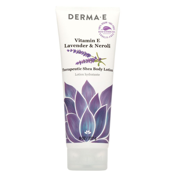 Derma E Vitamin E Lavender-Neroli Therapeutic Shea Body Lotion, 8 oz.