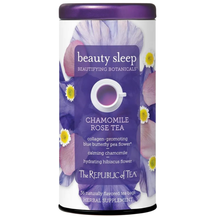 The Republic of Tea Beautifying Botanicals Beauty Sleep Herbal Tea - Front view