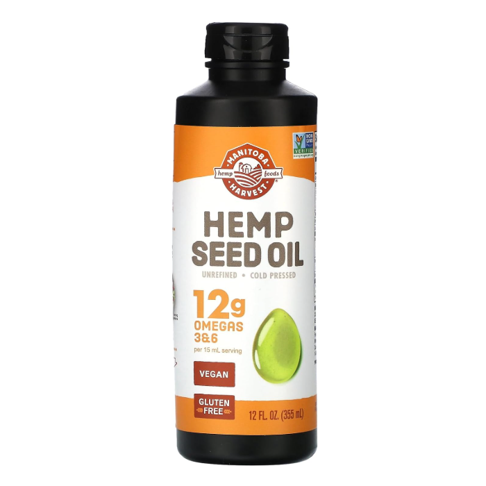 Manitoba Harvest Hemp Oil, 12 oz.