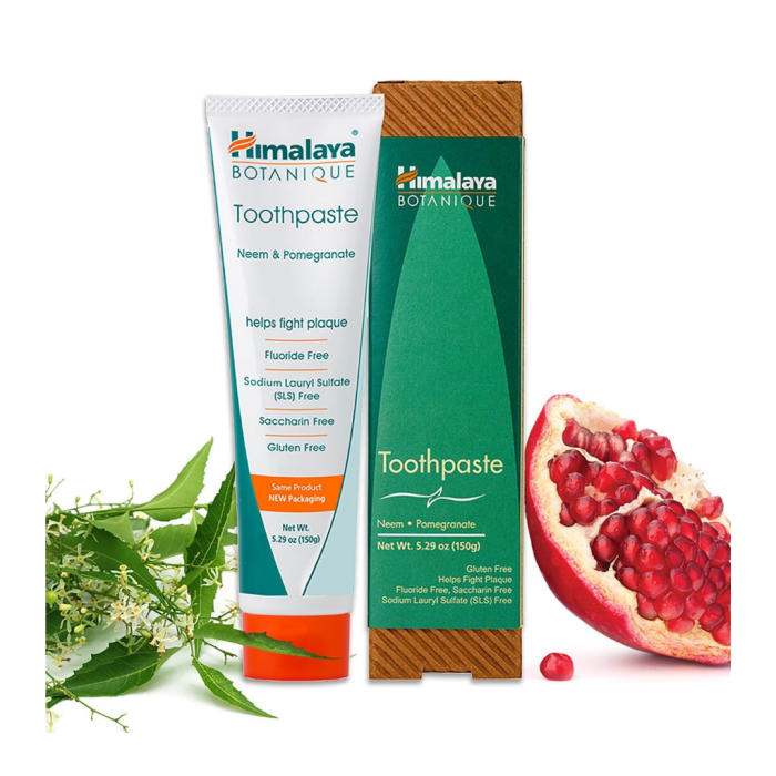 Himalaya Botanique Neem & Pomegranate Toothpaste, 0.74 oz. (travel size)