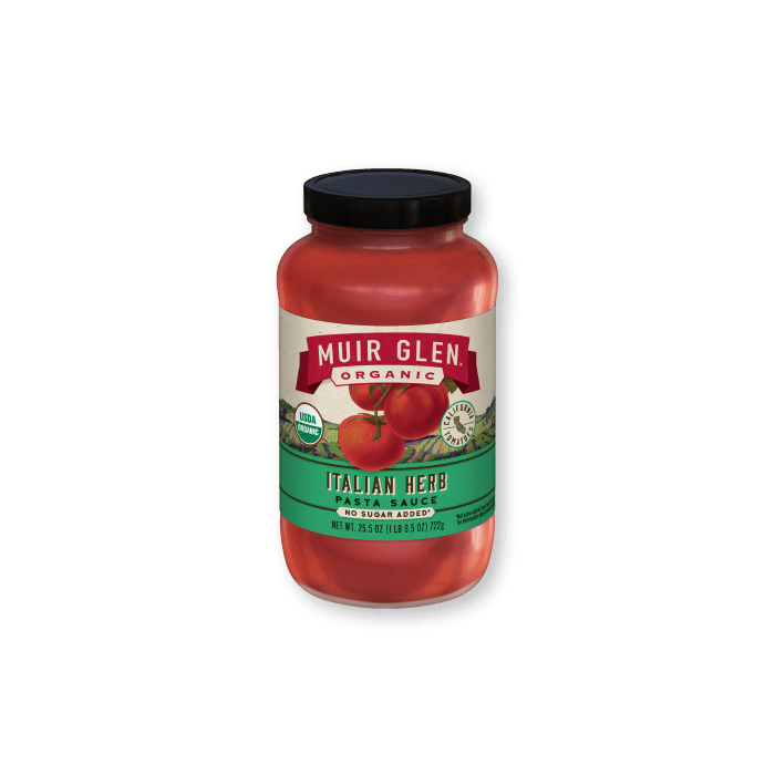 Muir Glen Italian Herb Pasta Sauce - Front view