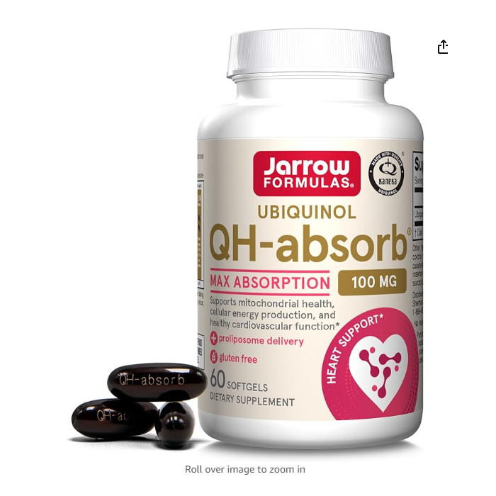 Jarrow QH-absorb, 60 Softgels