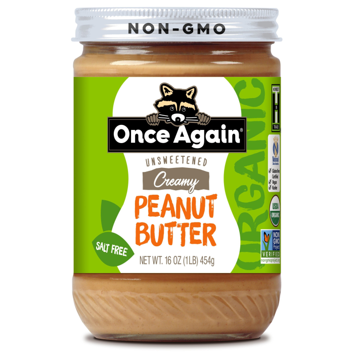 Once Again Organic Creamy Peanut Butter