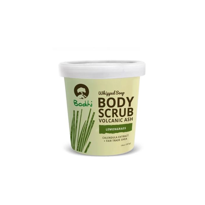 Bodhi Lemongrass Whipped Body Scrub, 14 oz.