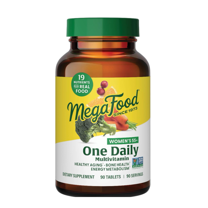 MegaFood Women's 55+ One Daily Multivitamin, 90 Tablets