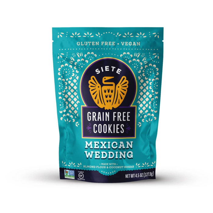 Siete Grain Free Cookies, Mexican Wedding