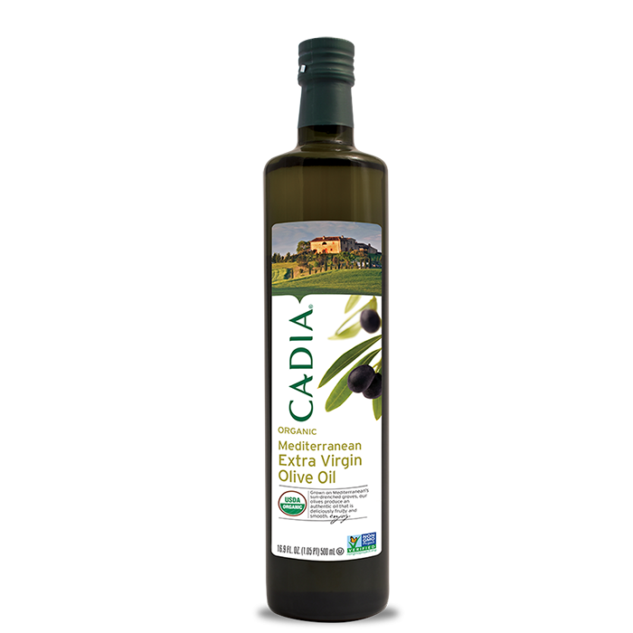 Cadia Organic Mediterranean Extra Virgin Olive Oil, 16.9 fl. oz.