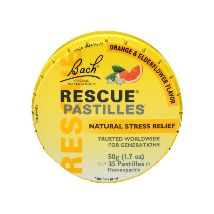 Rescue Remedy with Orange And Elderberry, 35 Pastilles