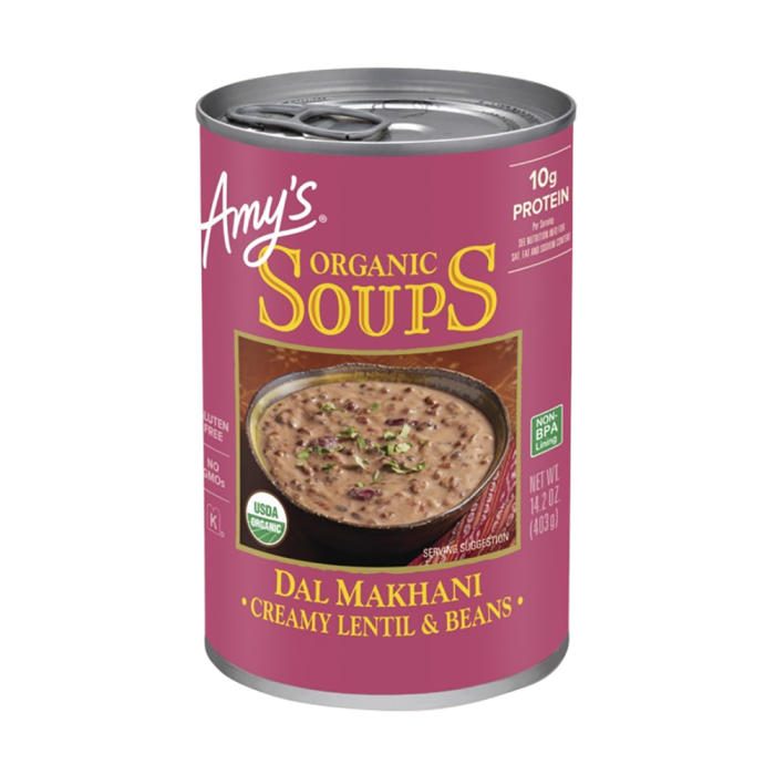 Amy's Organic Soup Dal Makhani - Front view