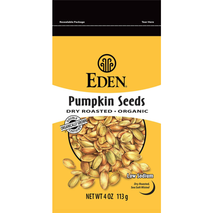 Eden Pumpkin Seeds, Organic, 4 oz.