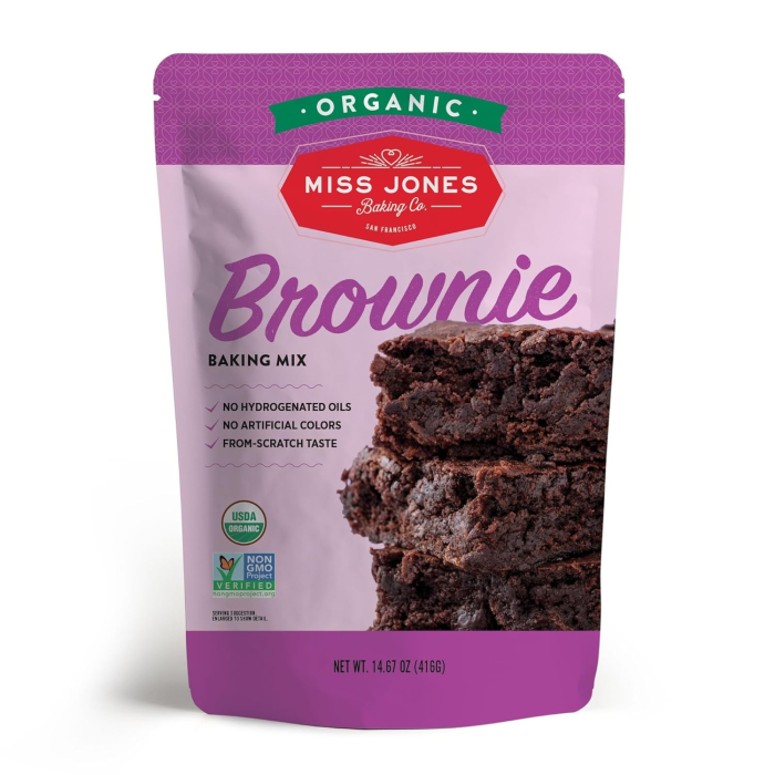 Miss Jones Baking Co. Brownie Mix - Front view