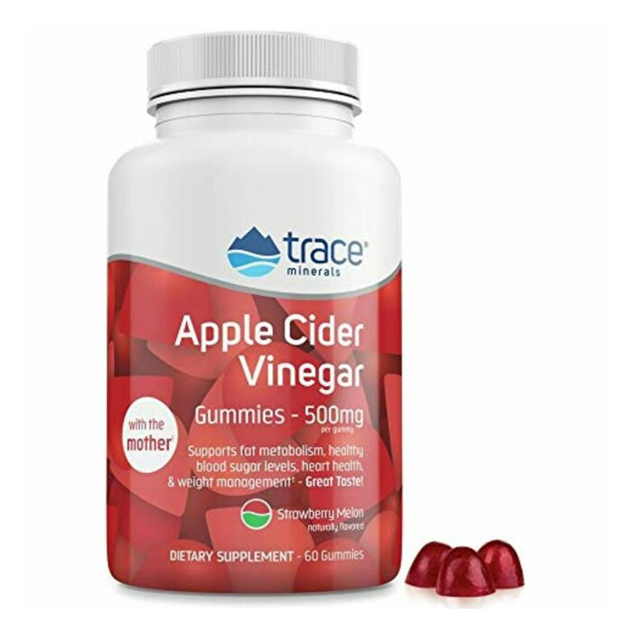 Trace Minerals Apple Cider Vinegar Gummies, 60 Count