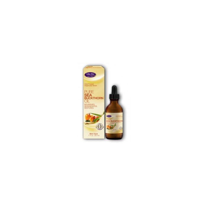 Life Flo Pure Organic Sea Buckthorn oil, 1 fl.oz.