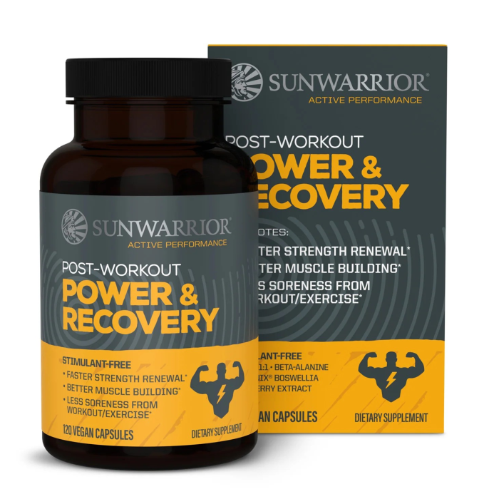 Sunwarrior Post-Workout Power & Recovery - Front view