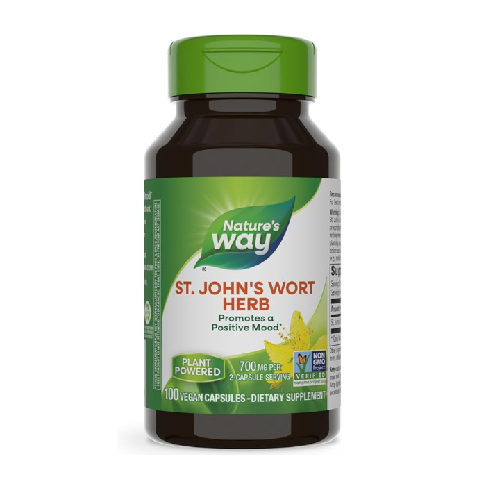 Nature's Way St. John's Wort, 100 Capsules