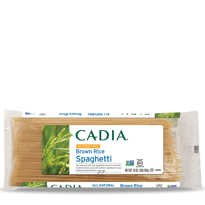 Cadia Gluten-Free Brown Rice Spaghetti Pasta, 16 oz.