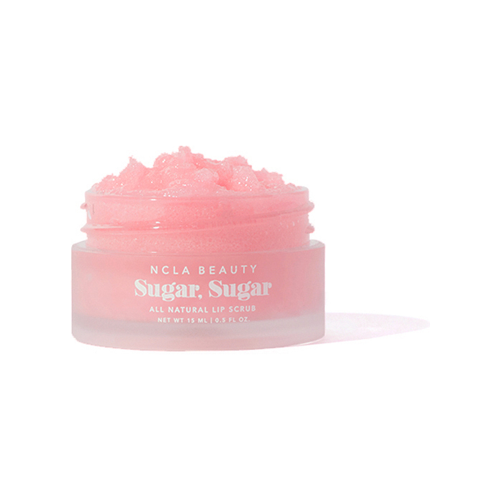 NCLA Beauty Pink Champagne Sugar Lip Scrub, 3 oz. 