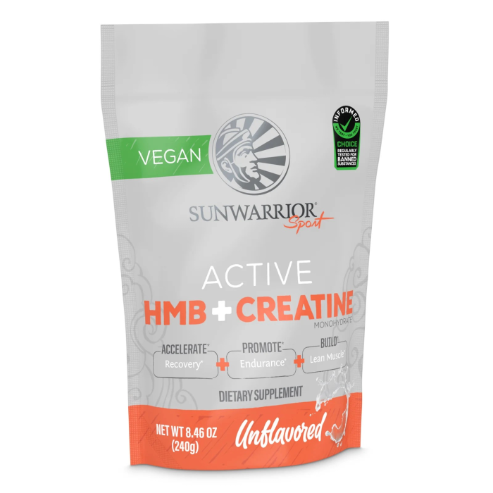 Sunwarrior Active HMB + Creatine Powder Unflavored - Front view