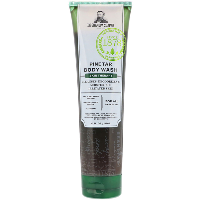 Grandpa Soap Pine Tar Body Wash - Front view