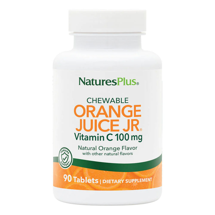 Nature's Plus Orange Juice Jr. Vitamin C, 100 mg - Front view