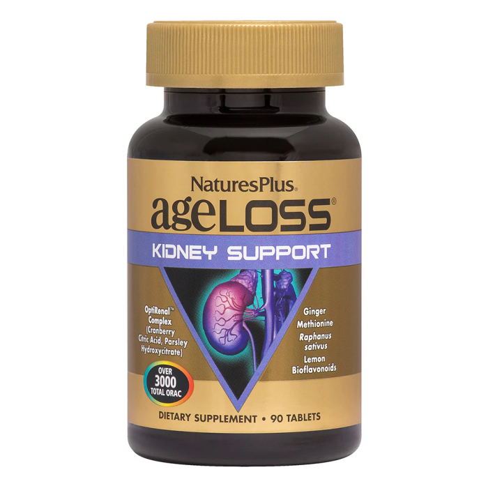 Nature's Plus AgeLoss Kidney Support - Front view