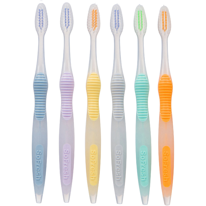 SoFresh Flossing Toothbrush - Front view