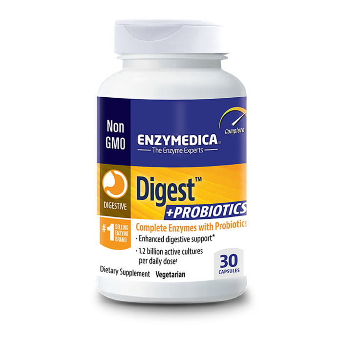 Enzymedica Digest + Probiotics - Front view