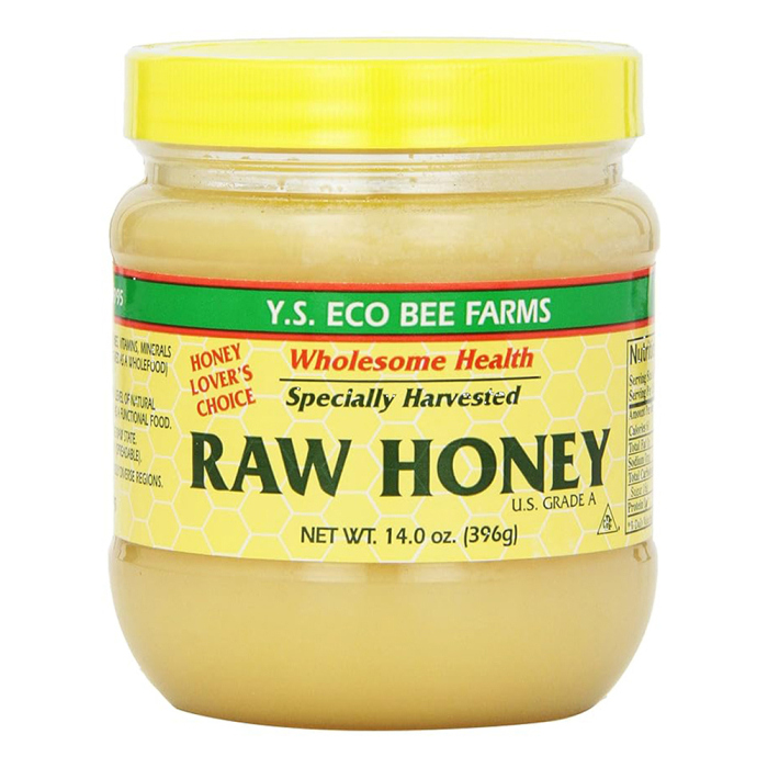 Y.S. Eco Bee Farms Raw Honey - Front view