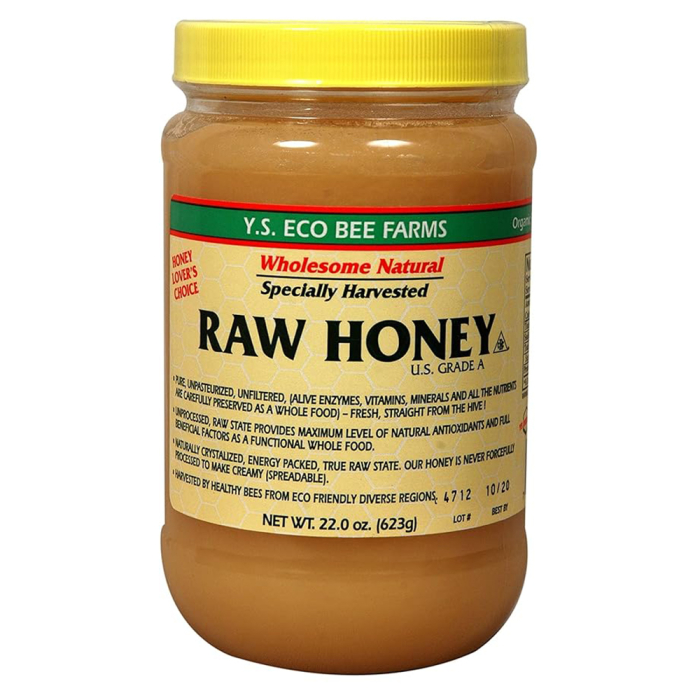 Y.S. Eco Bee Farms Raw Honey - Front view