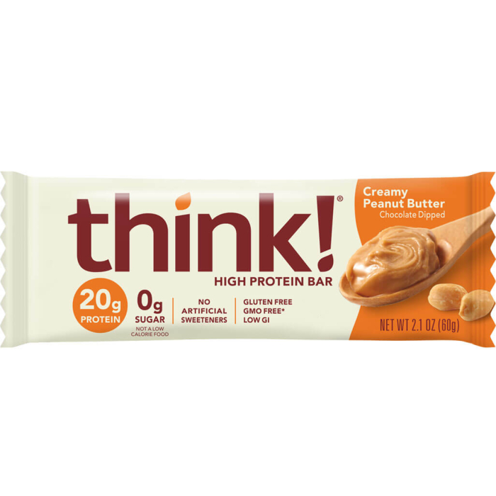 Think! Creamy Peanut Butter High Protein Bar