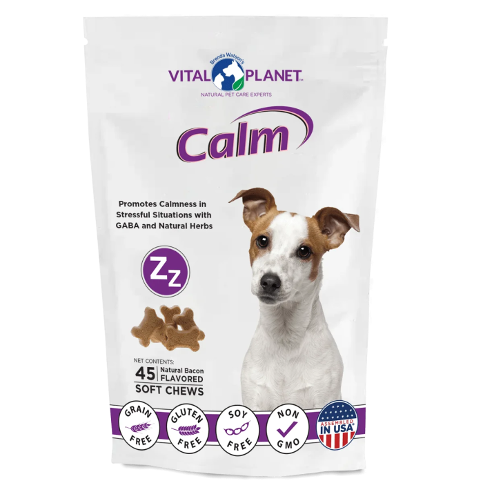 Vital Planet Calm for Dogs - Front view