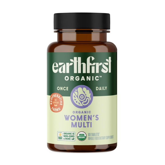 EarthFirst Organic Women's Multi Once Daily - Front view