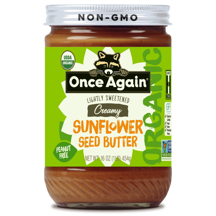 Once Again Organic Creamy Sunflower Butter