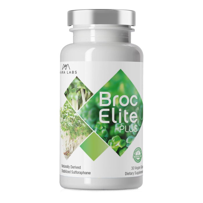 Mara Labs Broc Elite Plus, 30 Vegan Capsules - Front view