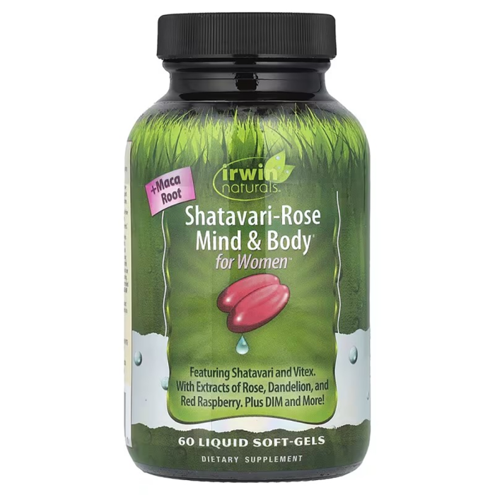 Irwin Naturals Shatavari-Rose Mind & Body for Women - Front view