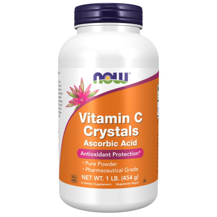 NOW Foods Vitamin C Crystals - 1 lb. Powder