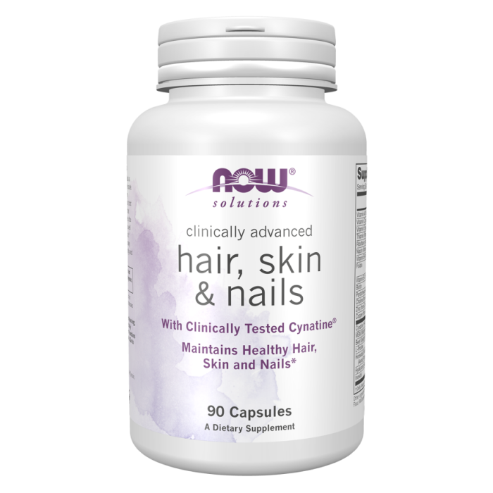 NOW Foods Hair, Skin & Nails - 90 Capsules