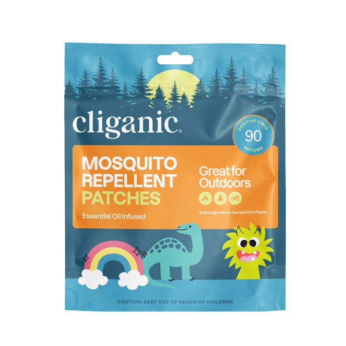 Cliganic Mosquito Repellent Kids Patches - Front view