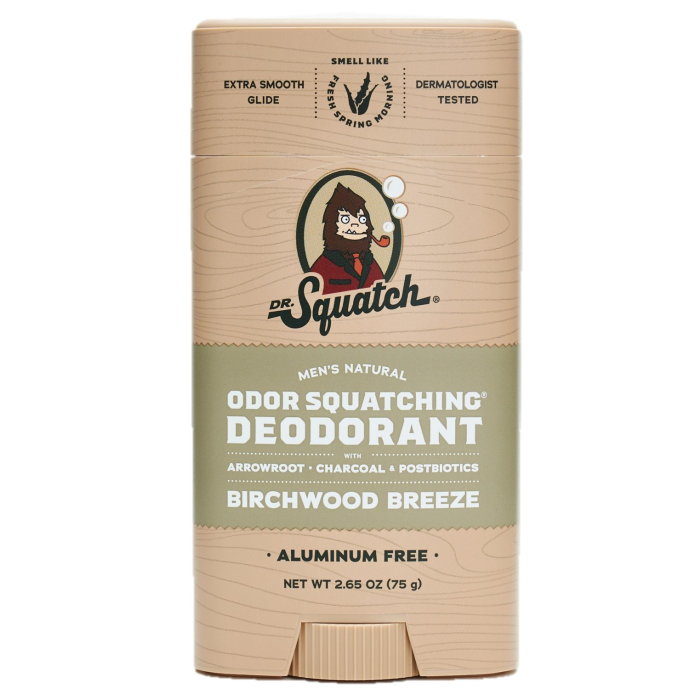Dr. Squatch Birchwood Breeze Deodorant, 2.65 oz.