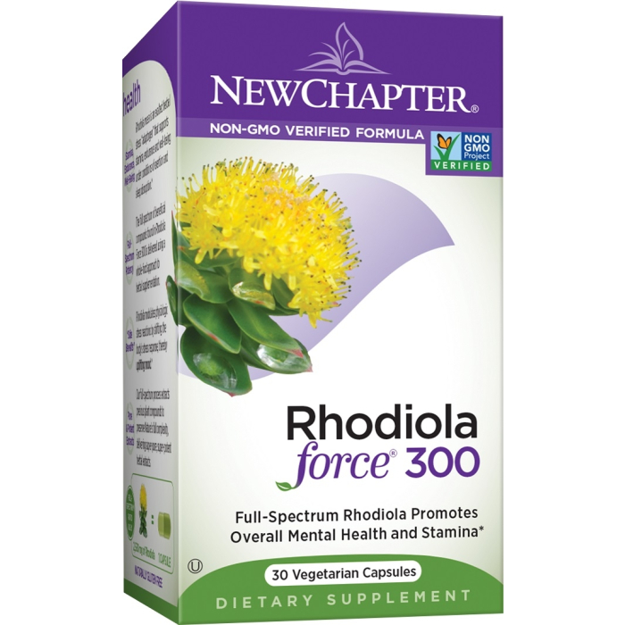 New Chapter Rhodiola Force 300 - Front view