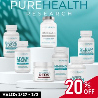 January Special - 20% Off Pure Health Research